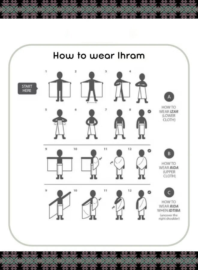 TOP ONE Ultra-Soft Premium 2 Piece Men’s Ihram for Hajj & Umrah – 1200 GSM | Premium Comfort, Sacred Simplicity - Image 5